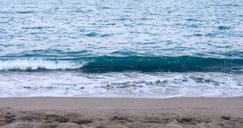 Gentle waves sea Video stock 94901446