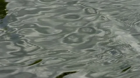 Gentle waves with shimmering reflections Stock Footage 10898952