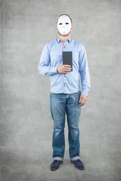 Gentleman with envelope Stock Photos