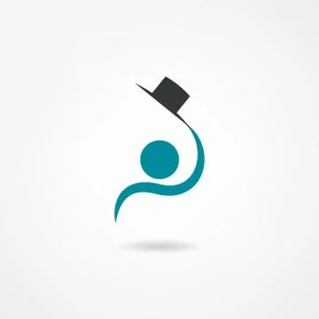 Gentleman icon Stock Illustration