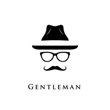 Gentleman icon. Stock Illustration
