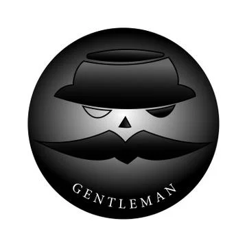 GENTLEMAN Illustrazione stock