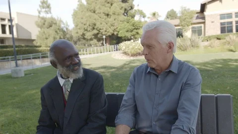 Gentleman talking Stock Footage 116900206