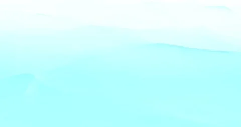 Gently blue waves background. Light 3d render sea ripples gradient smooth ocean. Stock Footage 155328252