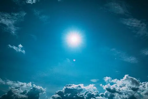 Gently Cloud Sky Blue Moving In Blue Sky Abstract Cloud. Cloud Formation. Photos
