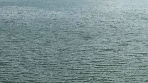 Gently moving lake water waves Stock Footage 291522560