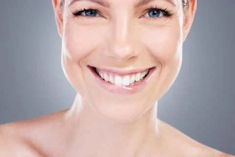 Gently refresh your skin. Studio portrait of an attractive mature woman posing Stock Photos