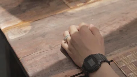 Gently take hold of hand Video stock 295794057