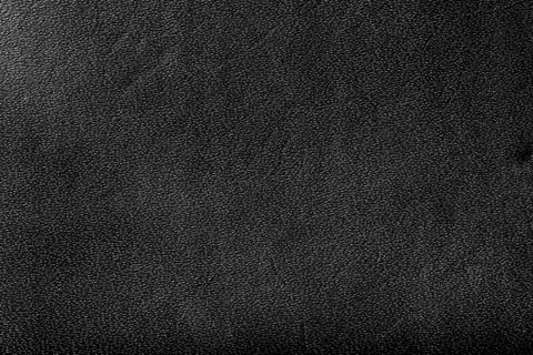Genuine black leather background, pattern. high resolution. Stock Photos