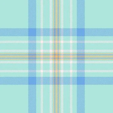 Genuine fabric vector seamless, top background texture textile. Strong chec.. Stock Illustration