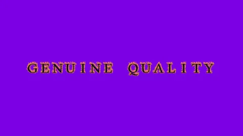 Genuine Quality fire text effect violet background Video stock 136246037