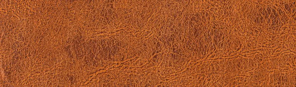 Genuine rectangular cowhide texture close up, brown cowhide texture can be ba Stock Photos