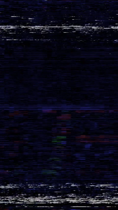 Genuine VHS flaws with flickering, static noise, and vintage tape glitches Video stock 297743963