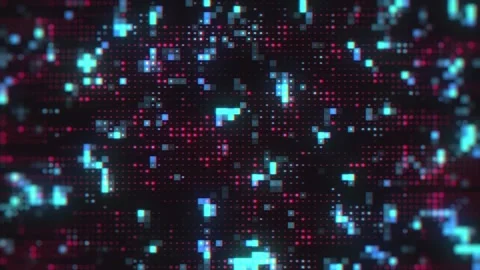 Geo Matrix Seamless Looping Animated Bac... | Stock Video | Pond5