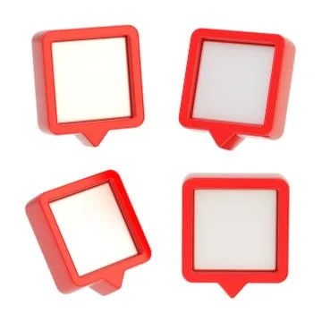 Geo tag button element isolated Stock Illustration