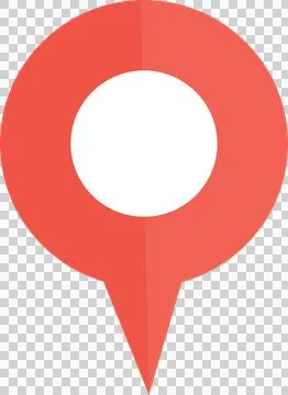 Geo tag on transparent, png. Pointer, marker for gps, geo position and plac.. Ilustración de archivo