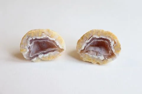 Geode and minerals Stock Photos