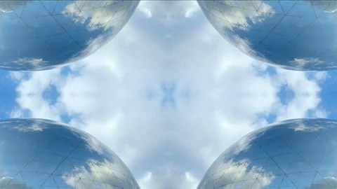 Geode clouds Video stock 82251288