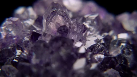 Geode Crystal Diamond Prism Stock Footage 75744098