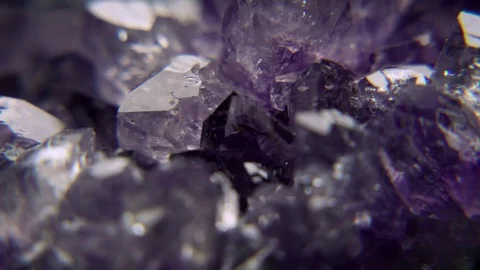 Geode Crystal Ice Stock Footage 75745193
