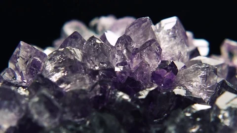 Geode Crystal Rotation Stock-Footage 75747248