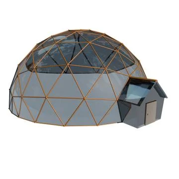 Geodesic Dome Stock Illustration