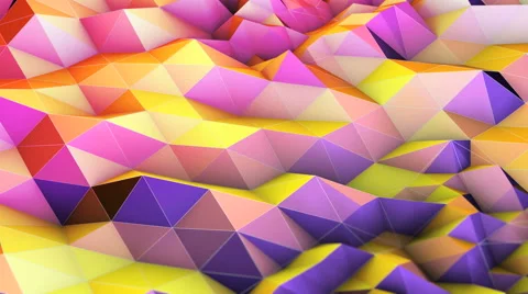 Geographic grid wave surface Stock Footage 49680631