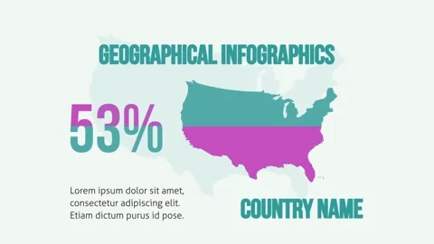 Geographical Infographics Stock After Effects