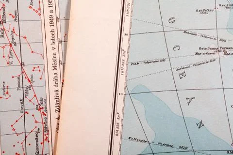 Geographical map Stock Photos