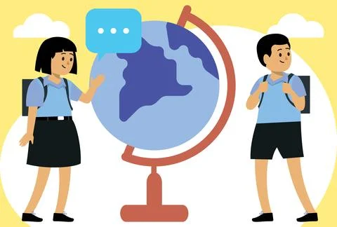 Geography Concept Illustration Stock Illustration