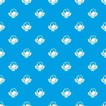 Geography pattern seamless blue イラスト素材