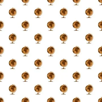 Geography pattern seamless イラスト素材