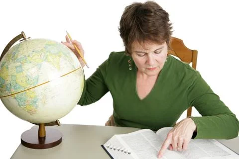 Geography Research Stock Photos