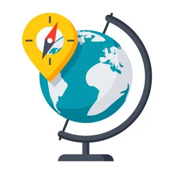 Geography Vector Icon Stock Illustration