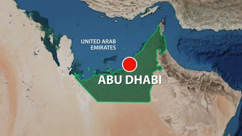 Geolocation of the city of Abu Dhabi on the map Видео 237876083