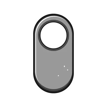 Geolocation gps beacon cartoon vector illustration Stock Illustration