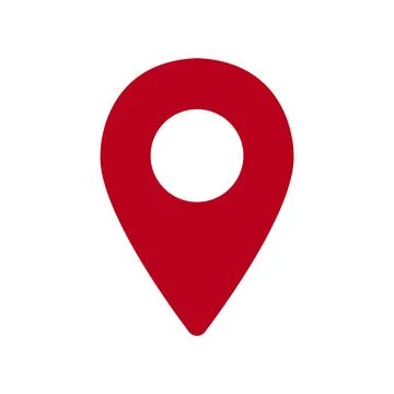 Geolocation icon. Illustrazione stock