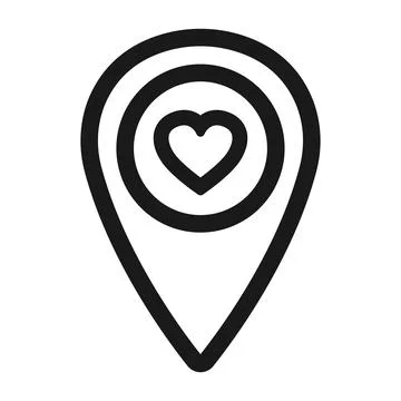 Geolocation icon. Vector flat isolated illustration Stock Illustration