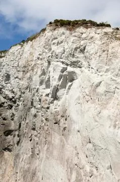 Geologic formation of morro de castelo branco Stock Photos