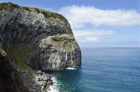 Geologic formation of Morro de Castelo Branco Stock Photos