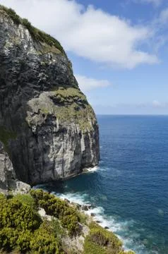 Geologic formation of Morro de Castelo Branco Stock Photos