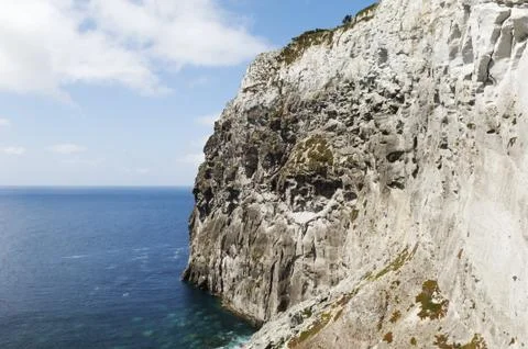 Geologic formation of Morro de Castelo Branco Stock Photos