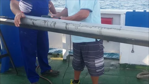 Geological Core Sample Drilling Video stock 220788489