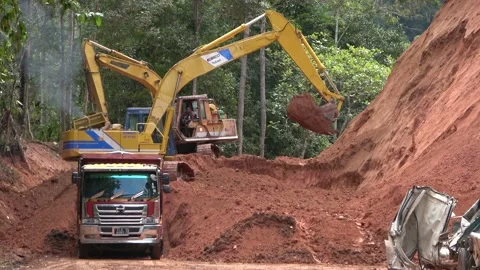 Geological hazards, Malaysia Stock Footage 197253003