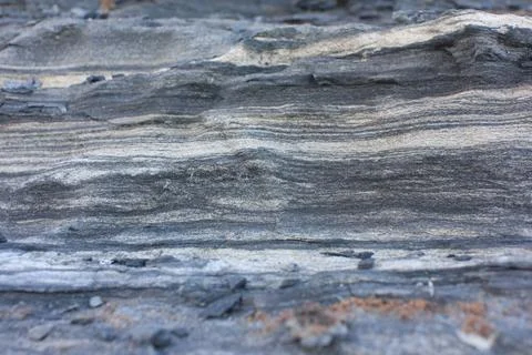 Geology - Sedimentary structures - Planar / Varve Layers Stock Photos