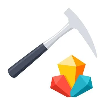 Geology Vector Icon Stock Illustration
