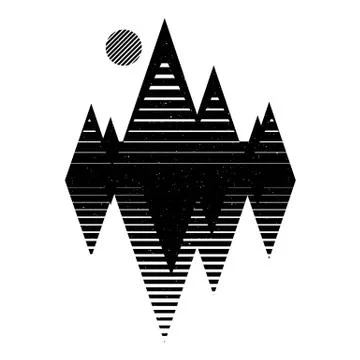 Geomerty design composition.Vector geometric triangle background. Stock Illustration