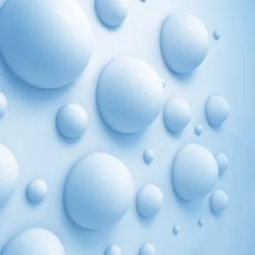 Geometric 3d blue background Illustrazione stock