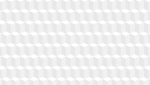 Geometric 3d cube pattern seamless light grey white background texture design Ilustración de archivo