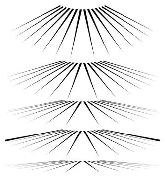 Geometric 3d line elements in different level of perspective イラスト素材